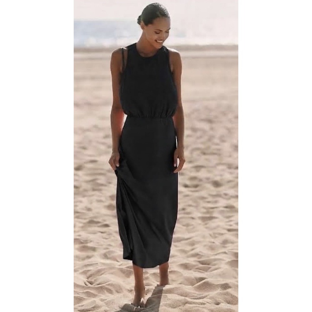 JORDAN NICKSON  X Celandine Twist-Back T-Shirt Maxi Dress NWT SIZE S